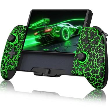 Imagem de NealGamefy Switch Controllers,Wireless Switch Pro Controller for Nintendo Switch/OLED Controller,Upgrade Full-Size Ergonomic One Piece Handheld Controller with Programmable,TURBO,Vibration
