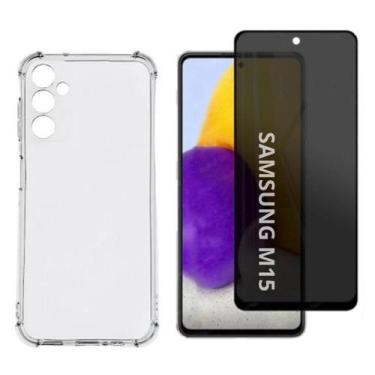 Imagem de Capa Case Transparente Para Samsung M15 + Película Privativa - Db