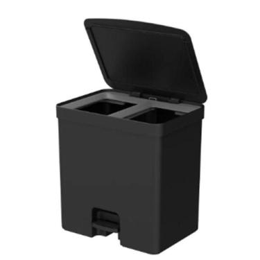 Imagem de Lixeira Dupla De 20 Litros Com Pedal - A.R Variedades Mt