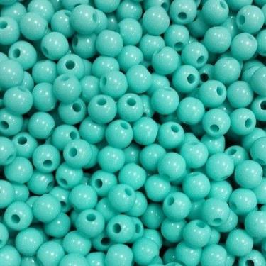 Imagem de BOLINHA DE RESINA Nº 06 (20 G) - LADEIRA BIJUTERIAS, Verde água