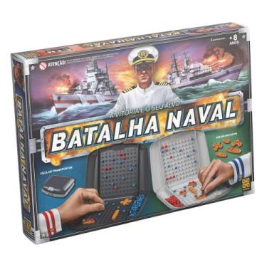 Imagem de Brinquedo Infantil Jogo de Estratégia Batalha Naval Grow - 01853