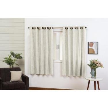 Imagem de Cortina Tecido Suede Semi Blackout 2,80 X 1,70 Para Varão 2m - Confort