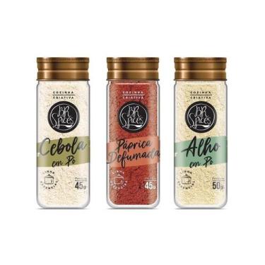 Imagem de Kit Temperos Essenciais BR Spices  3 Sabores