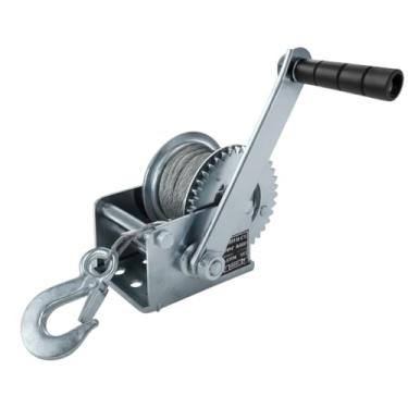 Imagem de TNT Guincho Manual de Catraca com cabo de aço para Carreta Lancha Barco Jet Ski até 363kg