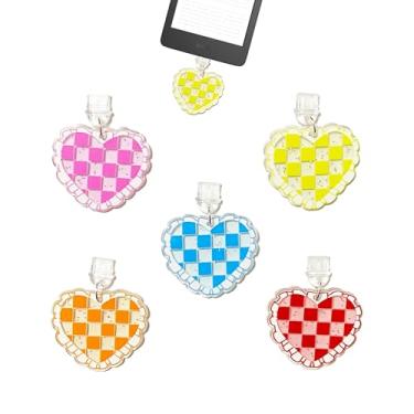 Imagem de HOLAOCT Berloques para plugues de poeira Kindle para E-Reader compatíveis com portas de carregamento Kindle e telefone tipo C