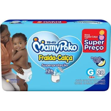 Imagem de MamyPoko Fralda-Calça Superproteção G - 28 Unidades