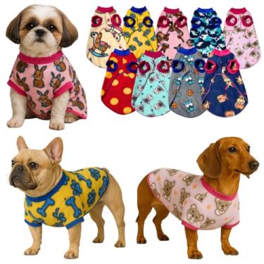 Imagem de Kit Roupa para Cachorro Roupinha Pet de Frio Conforto Cães de Pequeno Médio Grande Porte (Femea, 03)