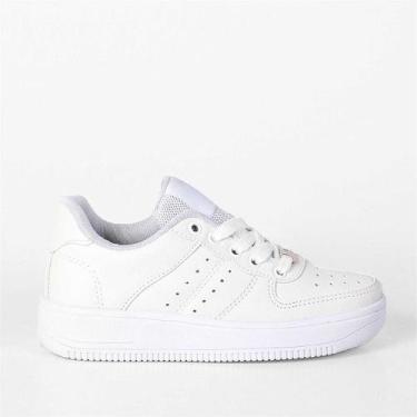 Imagem de Tenis Casual Ollie Kingsinf Branco, Branco, 501, 30