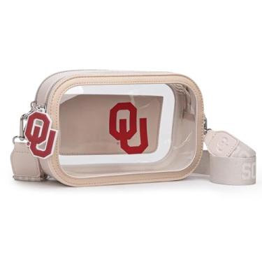 Imagem de Montana West X Bolsa transparente NCAA para eventos de estádio para mulheres e homens, Ou-bege, Esportes