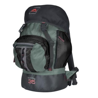 Imagem de 0035 - Mochila Trekking 35 - Preto Com Cinza