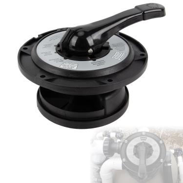 Imagem de psler Conjunto de tampa e alça de chave SPX0714BA, para válvulas multiportas Hay-Ward modelo SP0714T, também compatível com os modelos de filtro de areia de montagem lateral e superior da série Pro