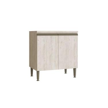 Imagem de Balcão Greta 2 Portas 1 Prateleira Interna - Casajá, CREMA