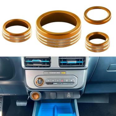 Imagem de ZOXOQ Capa de botão de volume para acessórios Ford Maverick 2025 Headligh botão anel de mudança de marchas guarnição console central motor Start Stop botão tampa decoração de controle de rádio (5