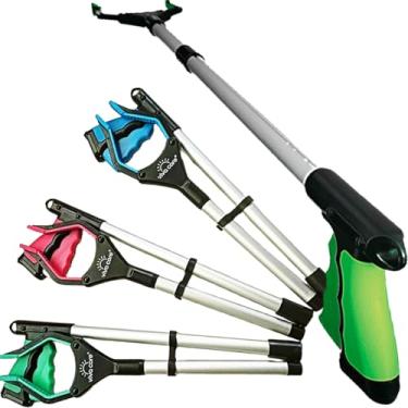 Imagem de VIVA CARE Ferramenta de coleta Grabber Reacher – dobrável, leve, uma extensão de braço para idosos e feridos [verde]