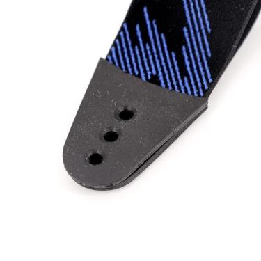 Imagem de GNAFETS Faixa de cabeça de substituição – Capa de almofada elástica confortável, faixa elástica para fone de ouvido de jogos compatível com SteelSeries Arctis Nova 3. (preto e azul)