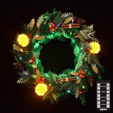 Imagem de LightGo LED Lighting Kit Designed for Lego 10340 Wreath Icons Building Set - Not Include Model