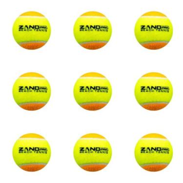 Imagem de Bola de Beach Tennis Zand ITF 3 packs 3 unid.