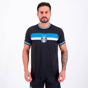 Imagem de Camisa Grêmio Orion Preta - Natural Cotton, M