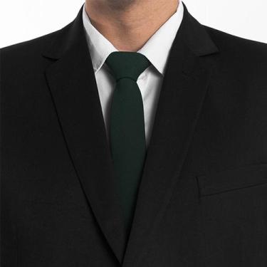 Imagem de Verde musgo oxford - gravatas para congressos casamentos e eventos - D