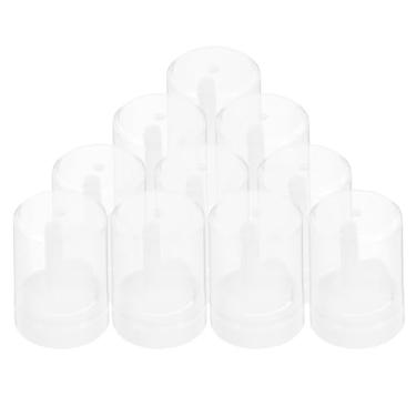 Imagem de Hemobllo Cabeça de pulverização de bocal de lata de aerossol para mousse de espuma e creme de barbear, pacote com 10, válvula de pulverização de gatilho de substituição para distribuição de precisão