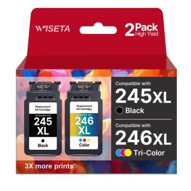 Imagem de Substituição do cartucho de tinta Wiseta 246XL 245XL para Canon 245XL 