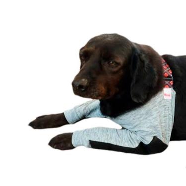 Imagem de Cotoveleira Acolchoada Protetora de Calo Higroma Para Cachorro Membros