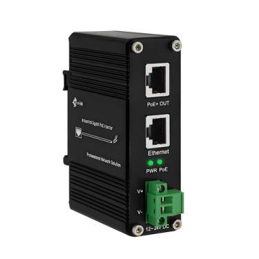 Imagem de Injetor PoE StarRoute Industrial Gigabit Passivo 24V 12-24V
