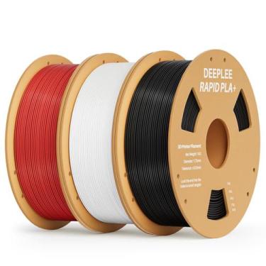 Imagem de Filamento de impressora 3D DEEPLEE Rapid PLA Plus 1,75 mm, pacote com 