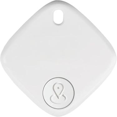 Imagem de Rastreador Bluetooth Smart Tag – Compatível com App Buscar (Find My), Alarme Sonoro, Localização Global via GPS, Ideal para Pets, Mochilas, Chaves, Idosos, Sensor de Movimento (Branco)