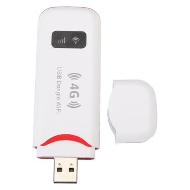 Imagem de Sanpyl Roteador Modem USB 4G LTE Portátil, Ponto de Acesso Móvel Sem Fio de 150 Mbps Com Slot para Cartão SIM, Suporte para 10 Usuários para Viagens na Europa, Ásia, Oceania, África