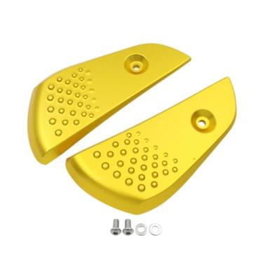 Imagem de simhoa Pedais de motocicleta, apoios para os pés, acessórios leves e resistentes para reparo e substituição, degraus para Sprint 150, Ouro