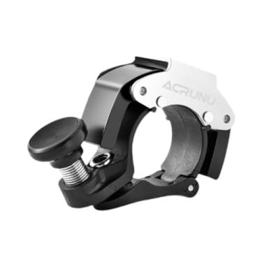 Imagem de YIJU Campainha de bicicleta, som nítido e alto, mini campainha compacta para mountain bikes, Prata