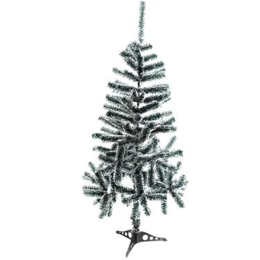 Imagem de Arvore de Natal Flocado 90 centimetros 100 Galhos Pinheiro Anti Chamas