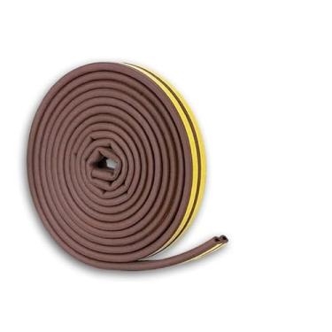 Imagem de Fita Isolante AcúStica Branca E Marrom Com ReduçãO De RuíDo Fita Vedante Para Portas E Janelas Com 6 Metros(Marrom)