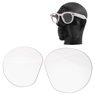 Imagem de Ensky Lentes de reposição HardyShield compatíveis com óculos de sol Oakley Meta HSTN OW8002 51 mm Smart Glasses - HD Clear