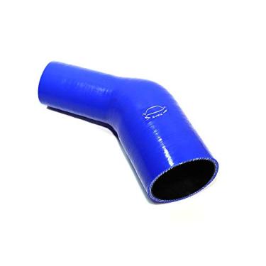 Imagem de LTI Universal 51 mm a 76 mm, 4 camadas, reforçado de alto desempenho, 5,08 cm a 7,62 cm, mangueira de silicone para acoplador redutor de cotovelo (5,08 cm a 7,62 cm azul)