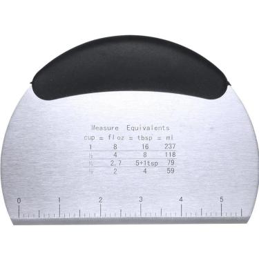 Imagem de 2X Espatula De Inox Alimentos Legumes Massa Pizza Pão Chocol