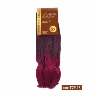Imagem de Cabelo Jumbão Super Jumbo 1k200g Box Braid Kanekalon African - mhair, 