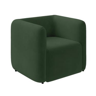 Imagem de Poltrona Sala de Estar Decorativa Laguna Veludo Verde K01 - D'Rossi