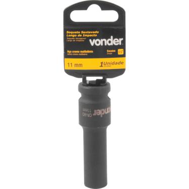 Imagem de Soquete Sextavado de Impacto Longo Encaixe 1/2" 11mm Vonder