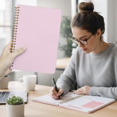 Imagem de Agenda semanal sem data-A5, agenda semanal, organizador espiral para agenda de tarefas de escritório, 14 x 21 cm