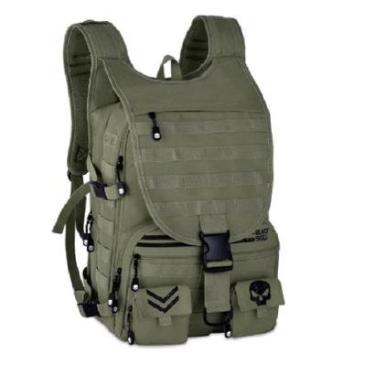 Imagem de MOCHILA BLACK SKULL DE COSTAS 18" REF BS24665-Masculino