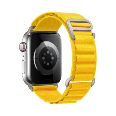 Imagem de Pulseiras De Relógio De Nylon Para Apple Watch Série 10 9 8 7 6 SE Ult