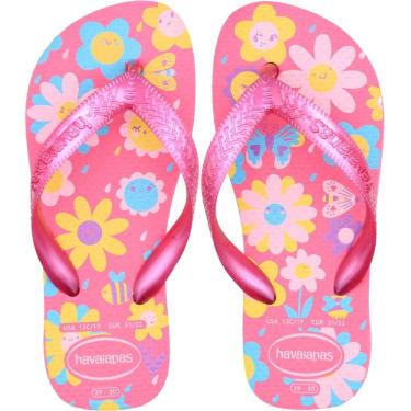 Imagem de Chinelo Infantil Havaianas Kids Flores Feminino