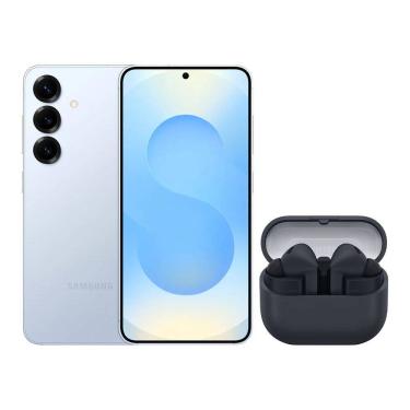 Imagem de S25 (256GB) - Azul + Buds3 FE - Preto