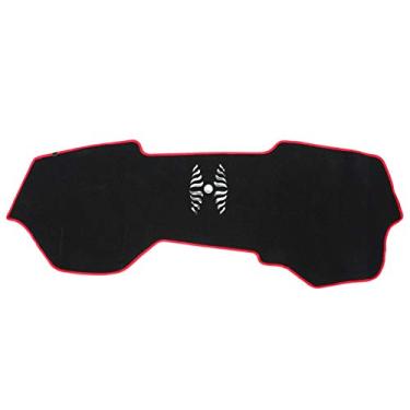 Imagem de aqxreight Painel do Carro Evitar Luz Almofada Capa Instrumento Plataforma Esteira Apto para X3 2018 um Acabamento Pré-cortado Material Não Encolhível Fácil de Usar e Resistente, Aberturas de