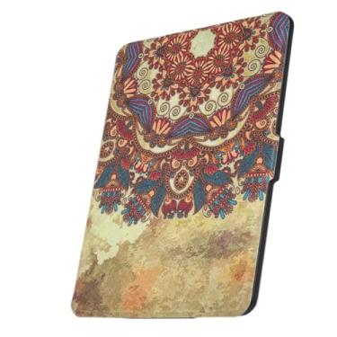 Imagem de Akacy Capa com função auto despertar/hibernar/à prova d'água para Kindle (10ª geração, modelo: J9G29R, lançado em 2019) 15 cm pintado com alça (14)