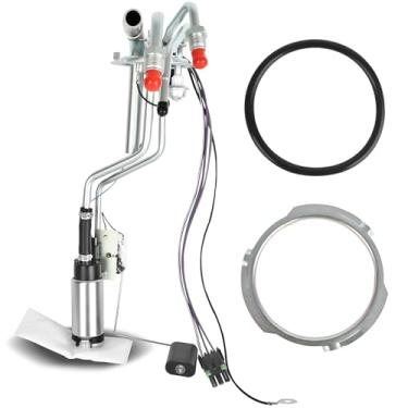 Imagem de HYR Bomba de combustível elétrica, substituição para Chevy GMC C/K 1500 2500 3500 1988-1995 V8 7.4L 5.0L 5.7L V6 4.3L Conjunto de módulo, serve para 4 pinos, substituição # E3621S