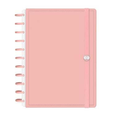 Imagem de Caderno Iscool Disc Inteligente 140 Folhas Solid Colors Rosê G+