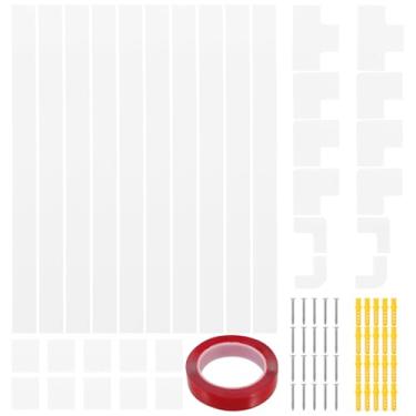 Imagem de Cord Cover Kit Wire Channels to Hide Wires Cable Hiders Conceal Cords Wall Easy Install Paintable Wall Mounted for Home Office